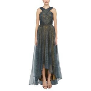 Theia Womens  Linda High Low Dress